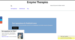 Desktop Screenshot of enzymetherapies.com